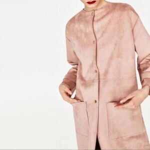 Zara Women's Pink Coat